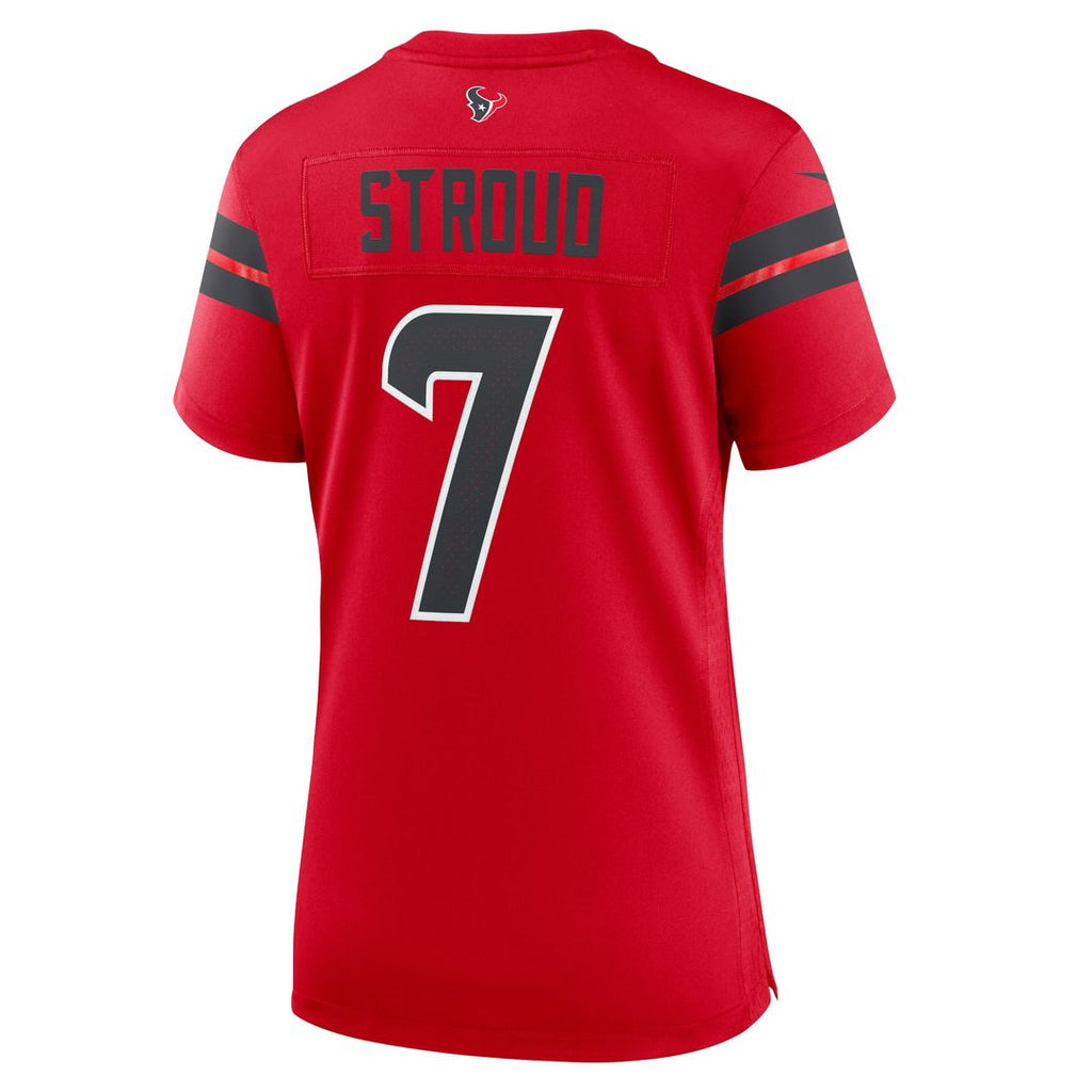 C.J. Stroud Houston Texans Nike Women's Alternate Game Official Jersey - Red