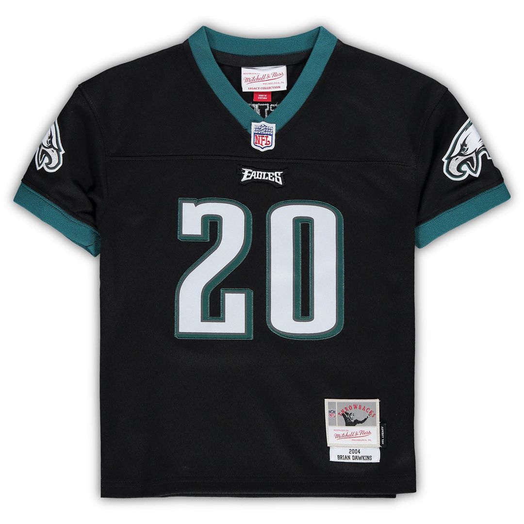 Brian Dawkins Philadelphia Eagles Mitchell & Ness Toddler 2004 Retired Legacy Official Jersey - Black
