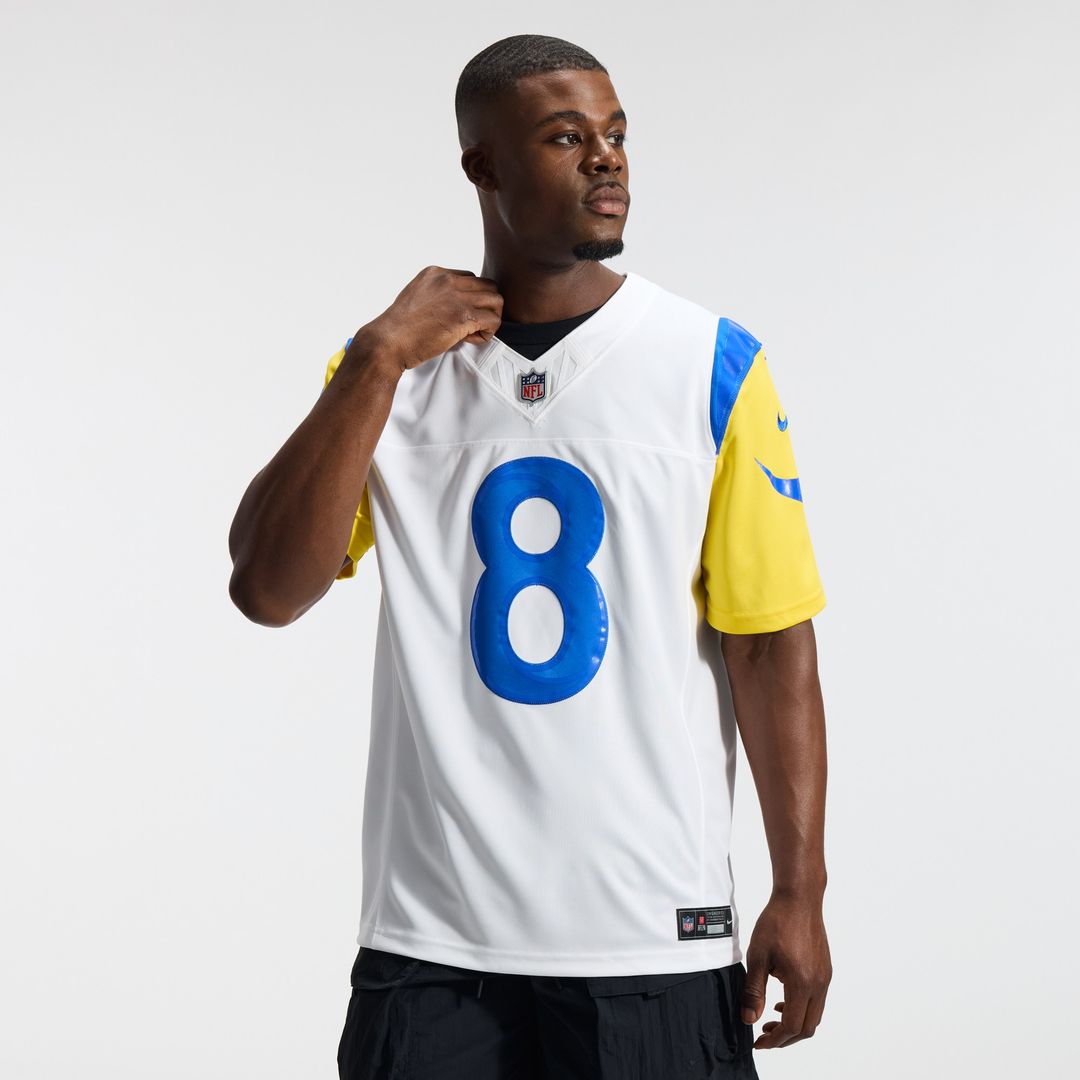 Jared Verse Los Angeles Rams Nike Vapor F.U.S.E. Stitched Limited Official Jersey - White