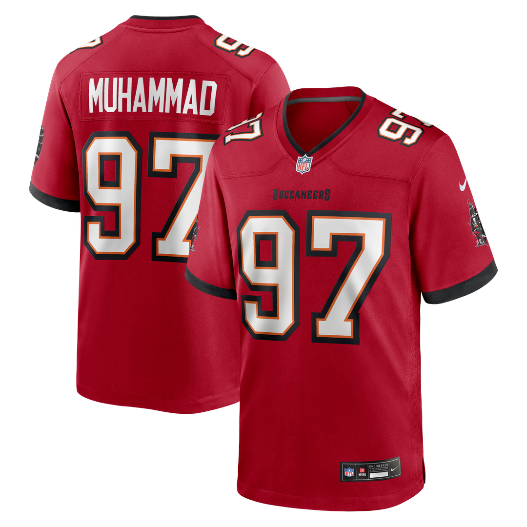 Al-Quadin Muhammad Tampa Bay Buccaneers Nike Team Game Official Jersey - Red