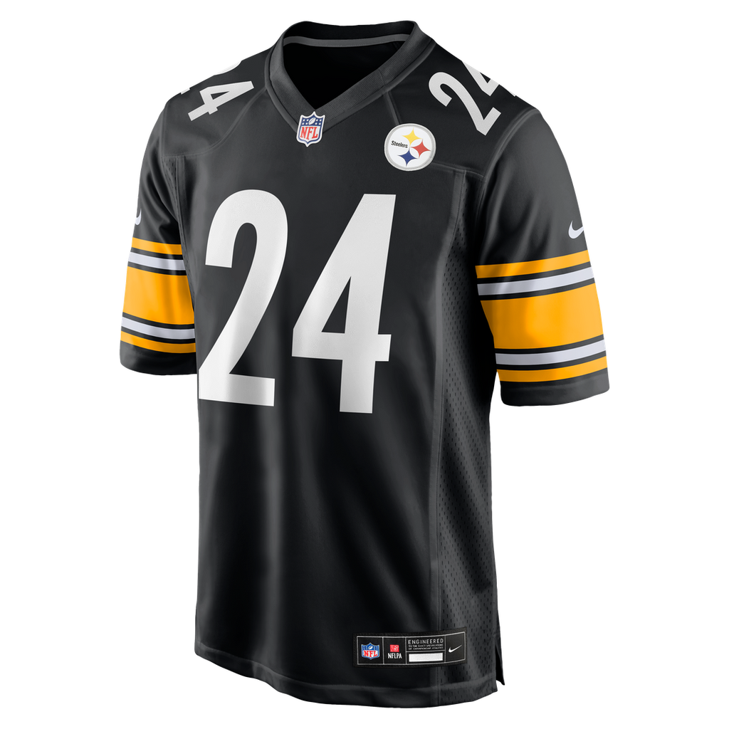 Joey Porter Jr. Pittsburgh Steelers Nike  Game Official Jersey - Black