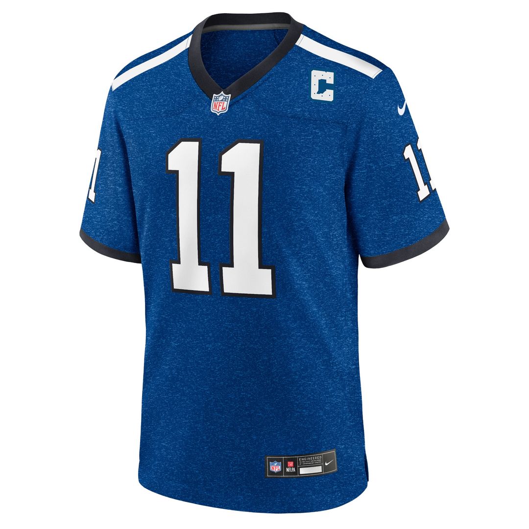 Indiana Nights Michael Pittman Jr. Indianapolis Colts Nike Alternate Game Official Jersey - Blue