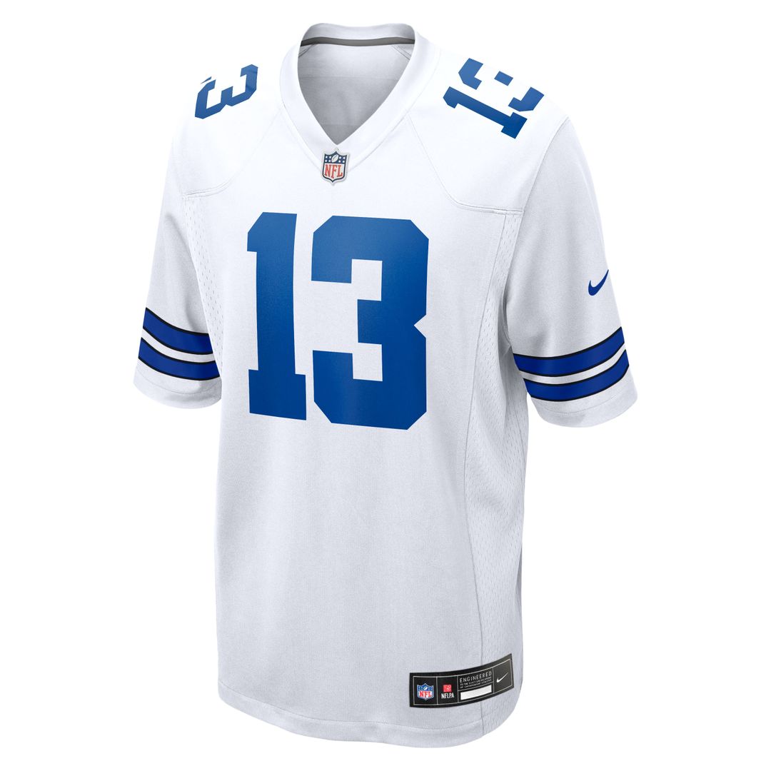 Caleb Downs Dallas Cowboys Nike Game Official Jersey - White