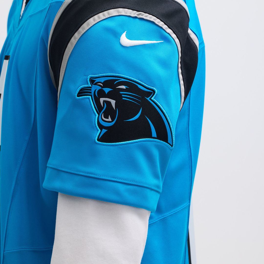 Jaycee Horn Carolina Panthers Nike Vapor F.U.S.E. Limited Official Jersey - Blue