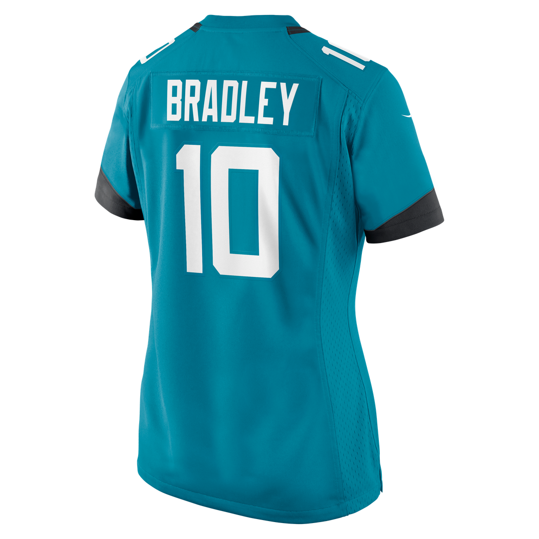 Carter Bradley Jacksonville Jaguars Nike Women's Team Game Jersey - Teal