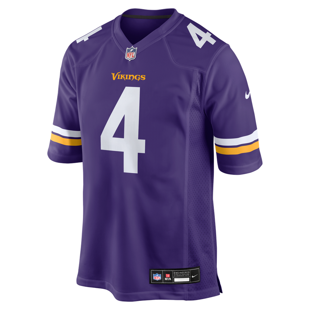 Myles Price Minnesota Vikings Nike Team Game Official Jersey -  Purple