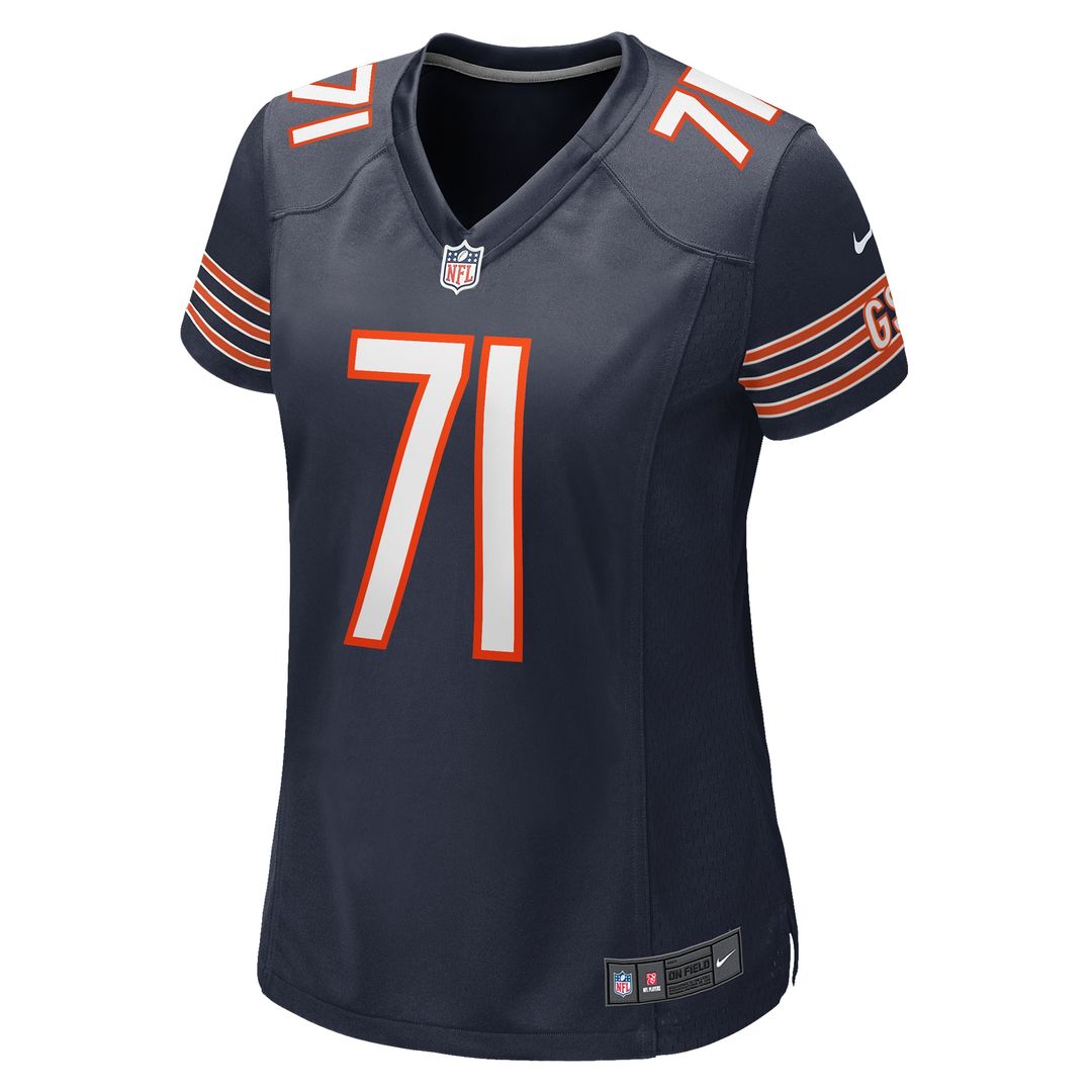 Ryan Bates Chicago Bears Nike Women's  Game Official Jersey -  Navy