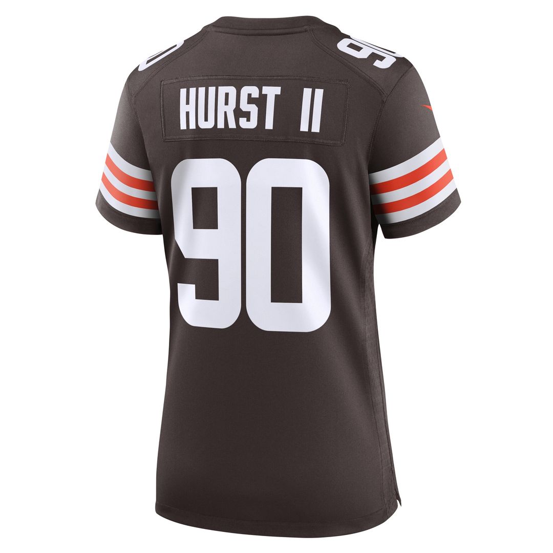 Maurice Hurst II Cleveland Browns Nike Women's  Game Official Jersey -  Brown