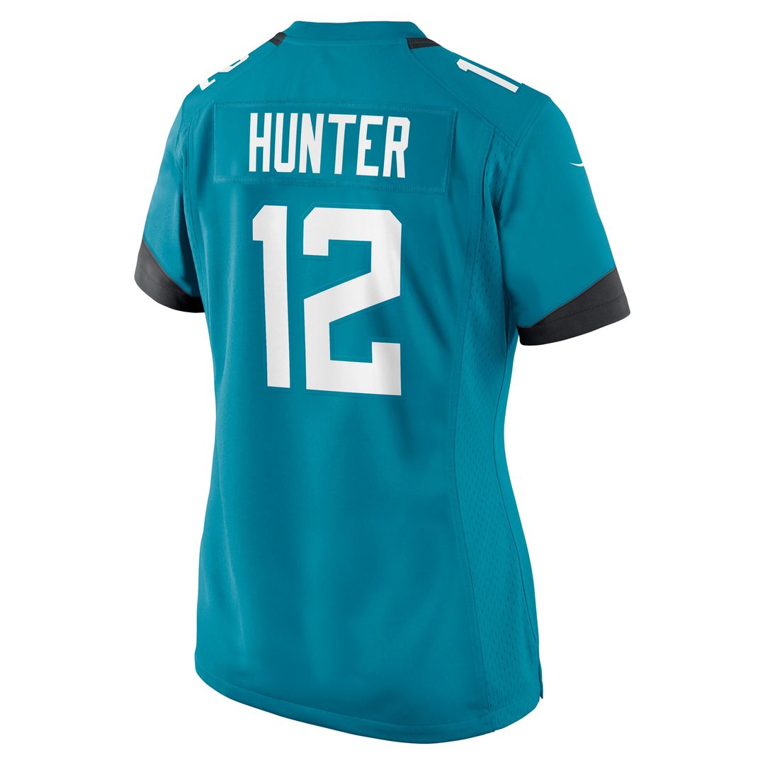 Travis Hunter Jacksonville Jaguars Nike Women's Team Game Official Jersey - Teal