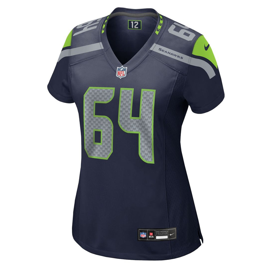 Christian Haynes Seattle Seahawks Nike Women's Team Game Official Jersey -  College Navy