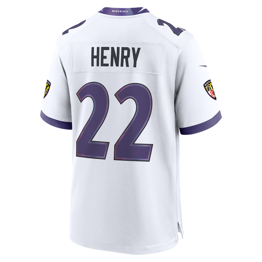 Derrick Henry Baltimore Ravens Nike Alternate Game Official Jersey - Black