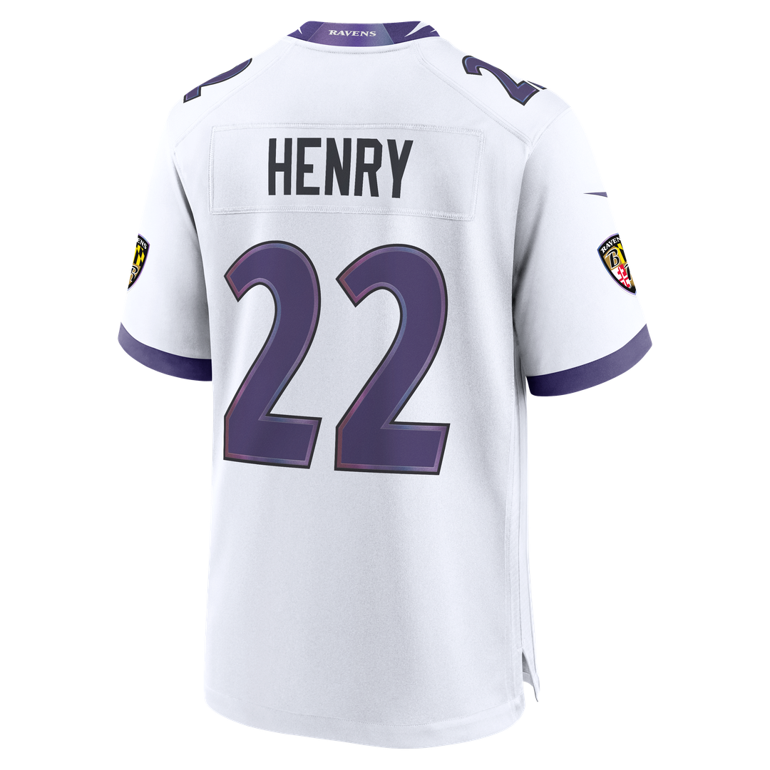 Derrick Henry Baltimore Ravens Nike Alternate Game Official Jersey - Black