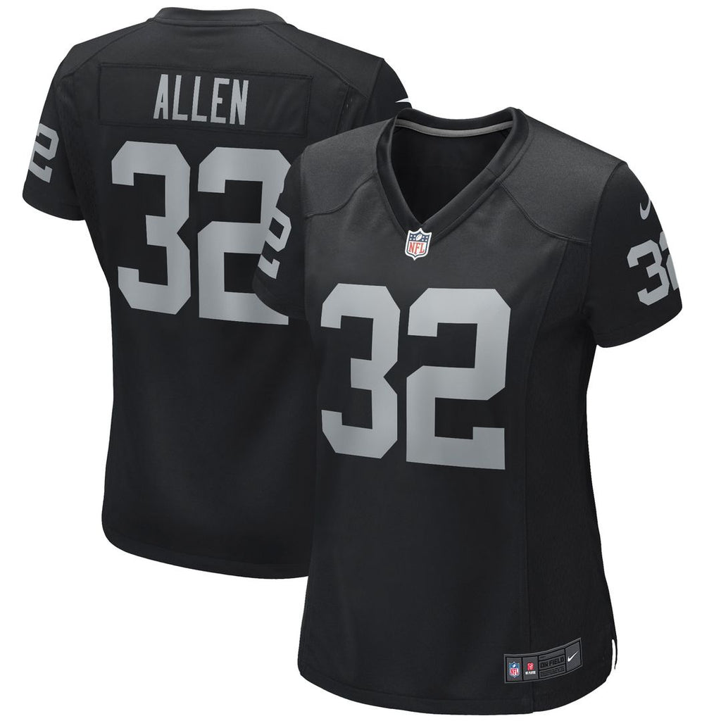 Marcus Allen Las Vegas Raiders Nike Women's Game Retired Player Official Jersey - Black