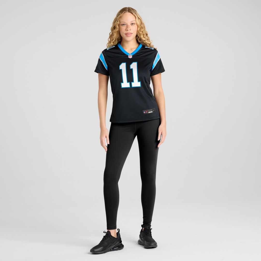 Nic Scourton Carolina Panthers Nike Women's Team Game Official Jersey -  Black