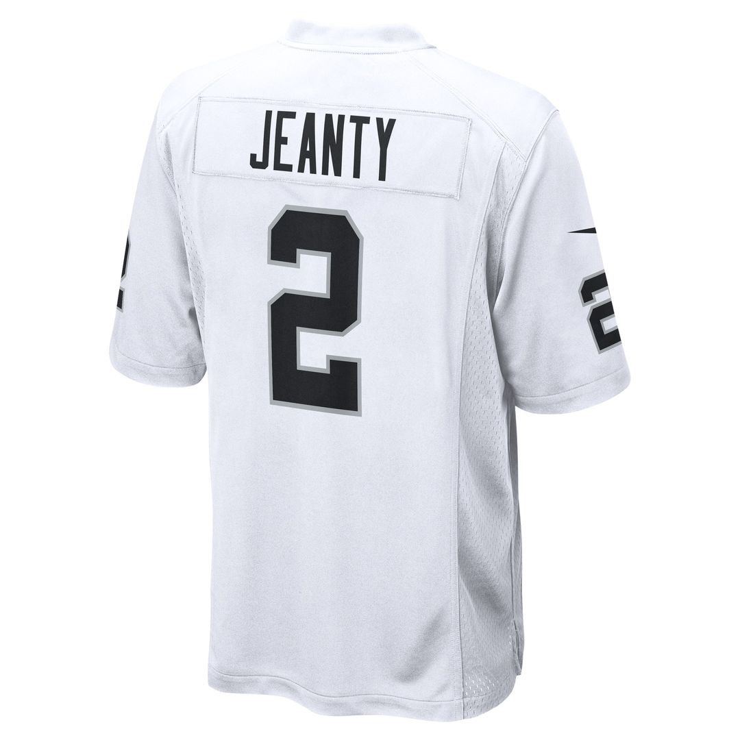 Ashton Jeanty Las Vegas Raiders Nike Game Official Jersey -  White