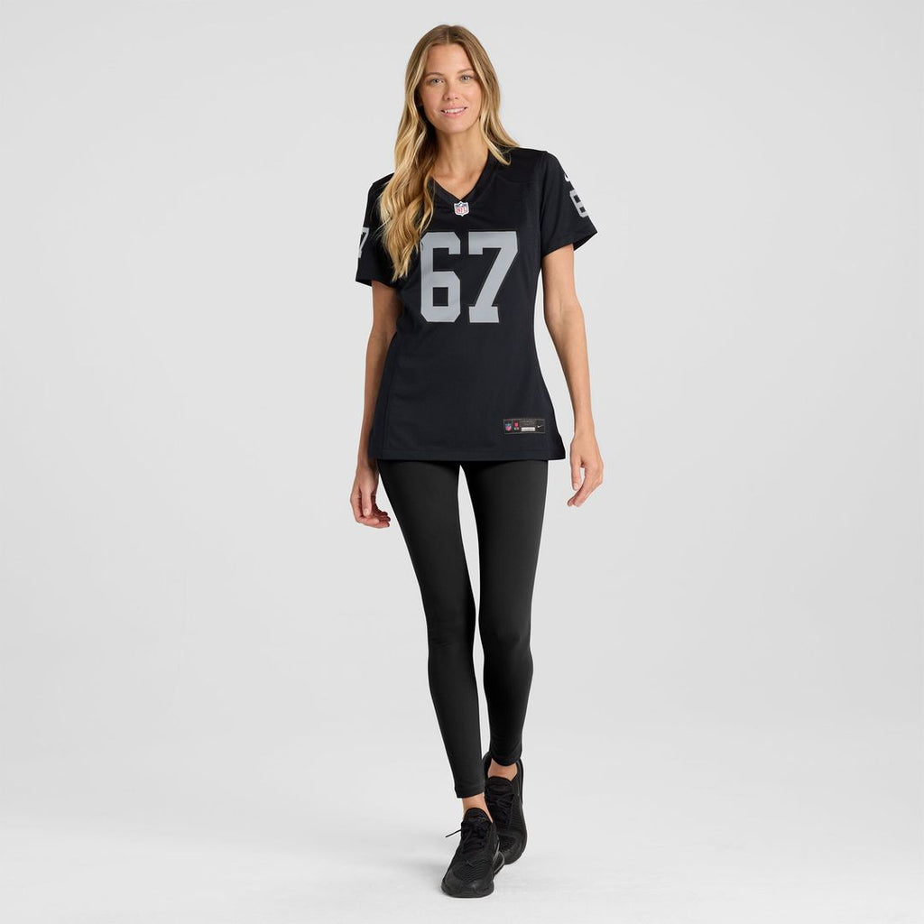 Will Putnam Las Vegas Raiders Nike Women's Team Game Jersey - Black