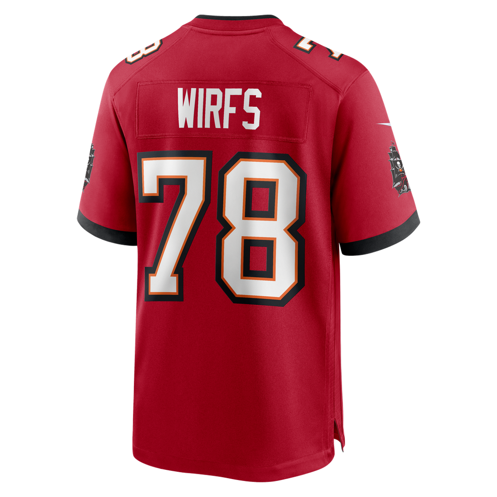 Tristan Wirfs Tampa Bay Buccaneers Nike  Game Official Jersey -  Red