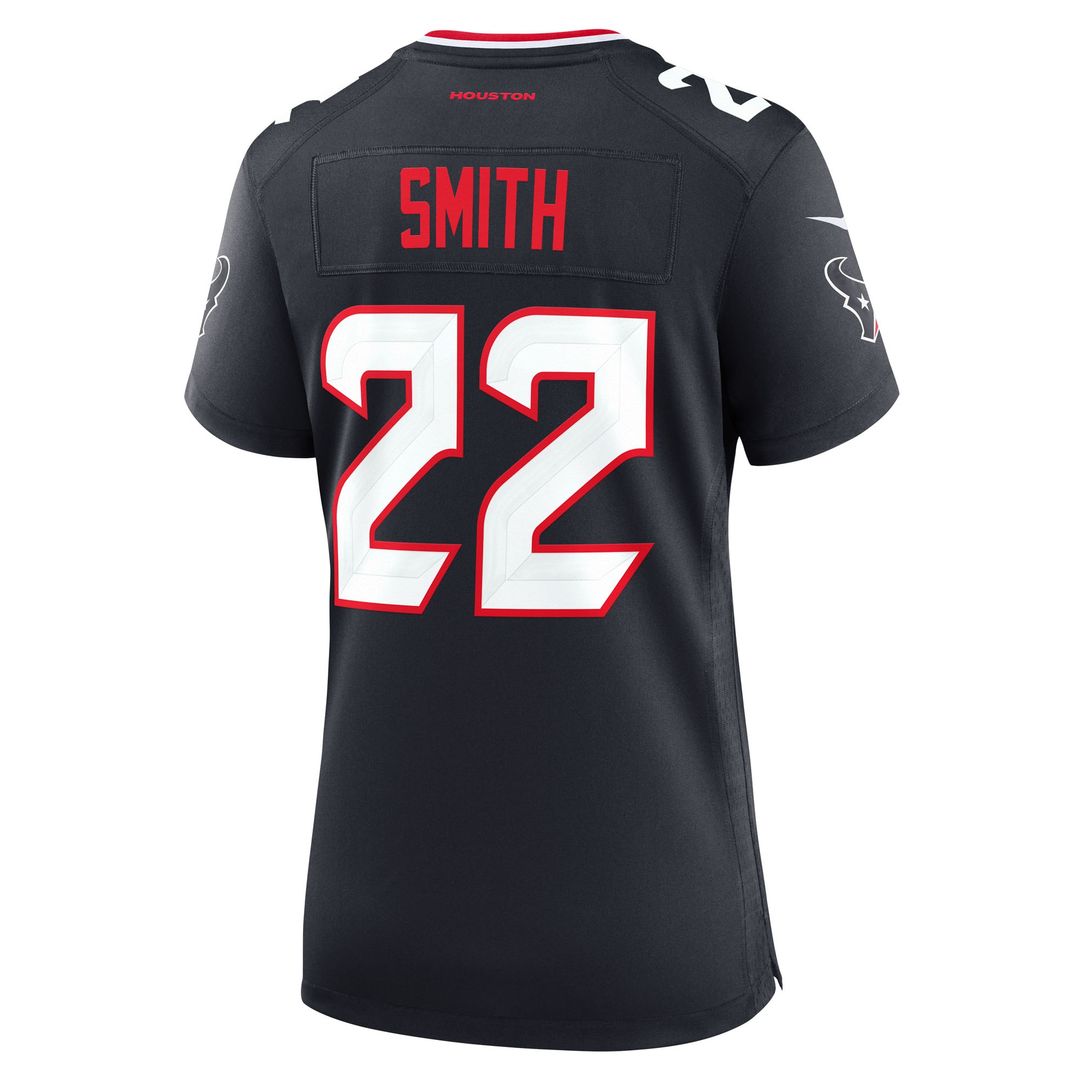 Jaylin Smith Houston Texans Nike Women's Team Game Official Jersey -  Navy