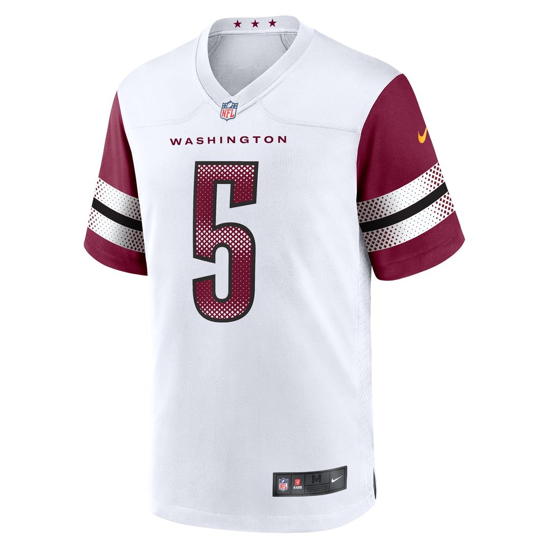Jayden Daniels Washington Commanders Nike  Player Game Official Jersey - White
