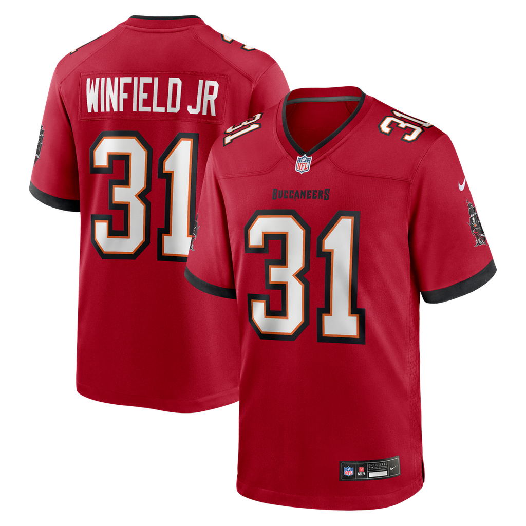 Antoine Winfield Jr. Tampa Bay Buccaneers Nike Game Official Jersey - Red