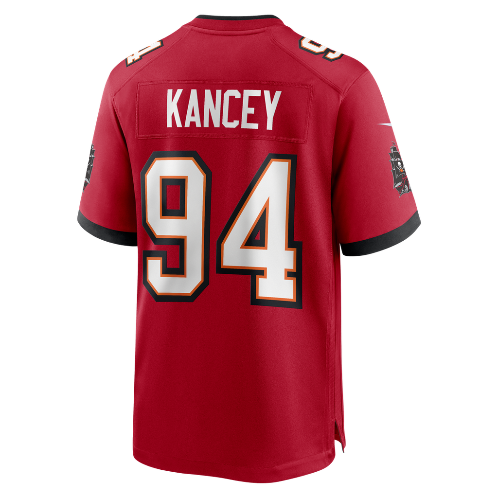 Calijah Kancey Tampa Bay Buccaneers Nike  Game Official Jersey - Red