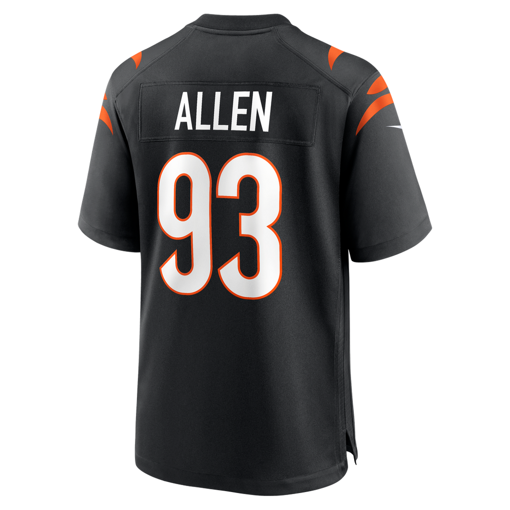Jonathan Allen Cincinnati Bengals Nike Team Game Official Jersey -  Black