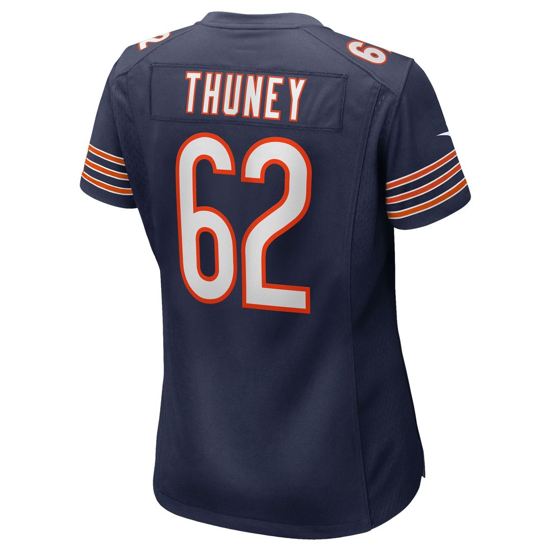 Joe Thuney Chicago Bears Nike Women's Team Game Official Jersey -  Navy