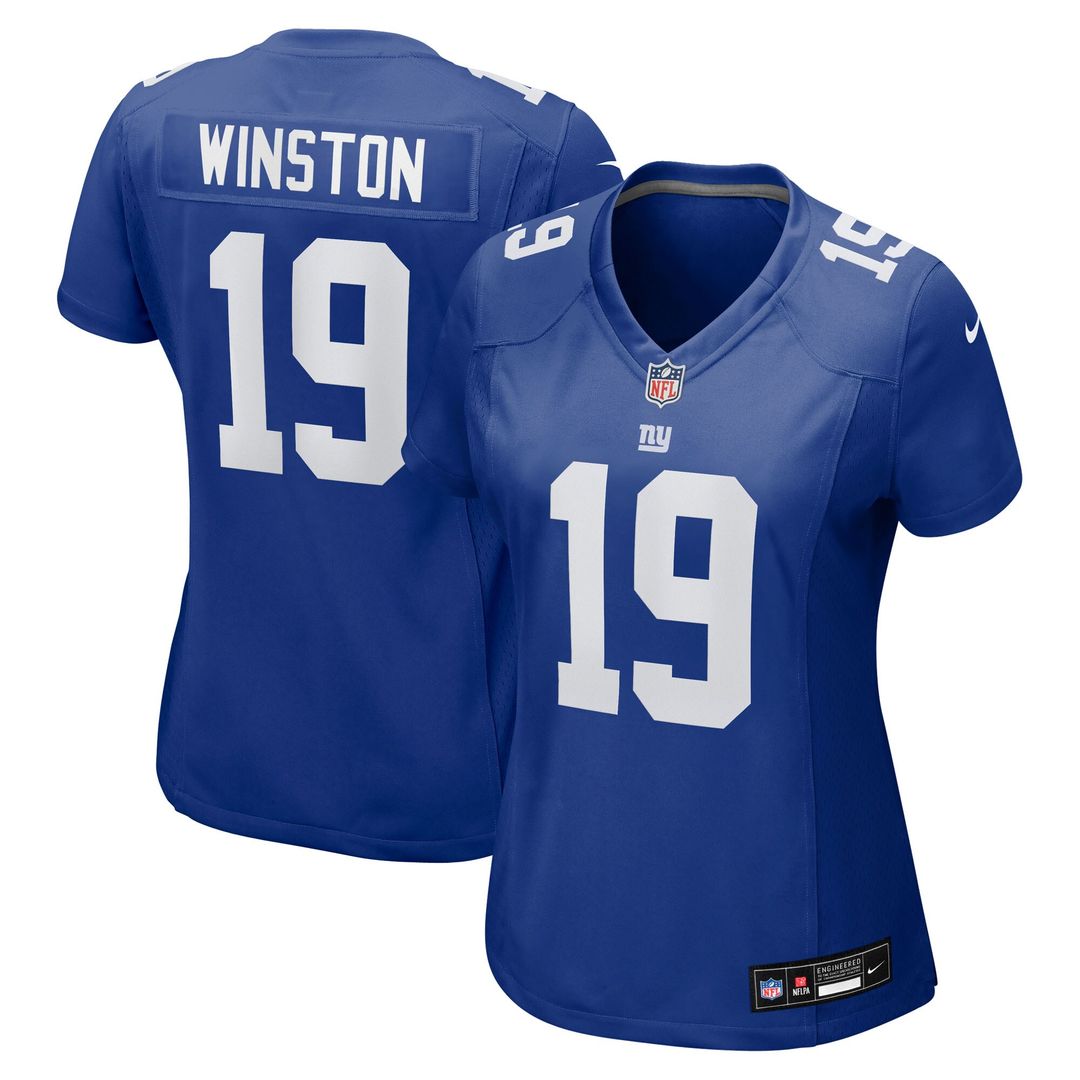 Jameis Winston New York Giants Nike Women's Team Game Jersey - Royal
