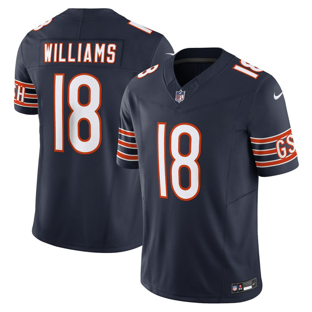 Caleb Williams Chicago Bears Nike Vapor F.U.S.E. Limited Official Jersey - Navy