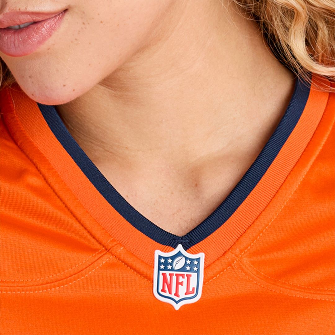 Troy Franklin Denver Broncos Nike Women's Team Game Jersey - Orange