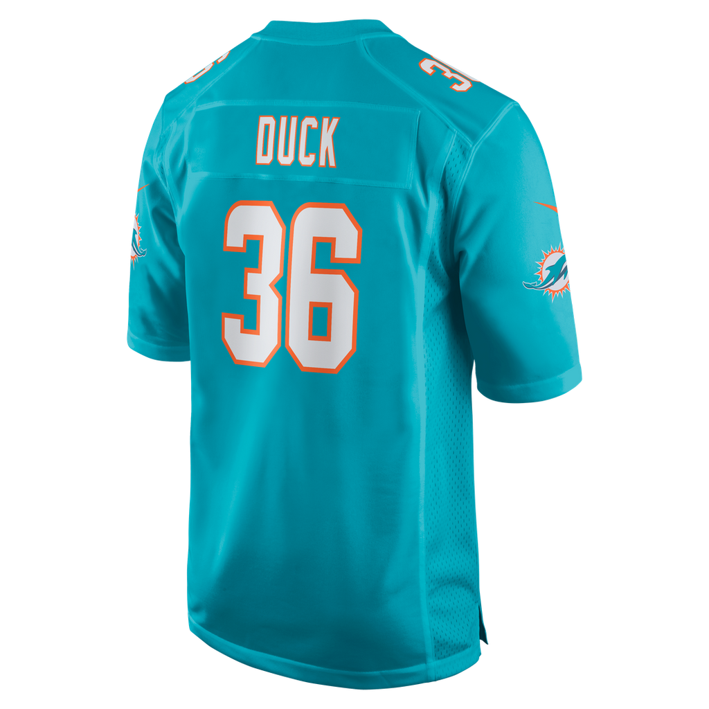 Storm Duck Miami Dolphins Nike Game Jersey - Aqua