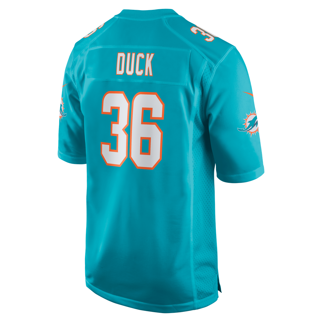 Storm Duck Miami Dolphins Nike Game Jersey - Aqua