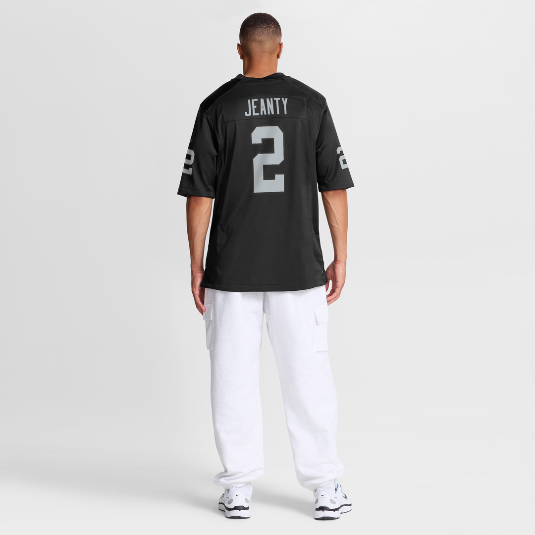 Ashton Jeanty Las Vegas Raiders Nike Team Game Official Jersey - Black