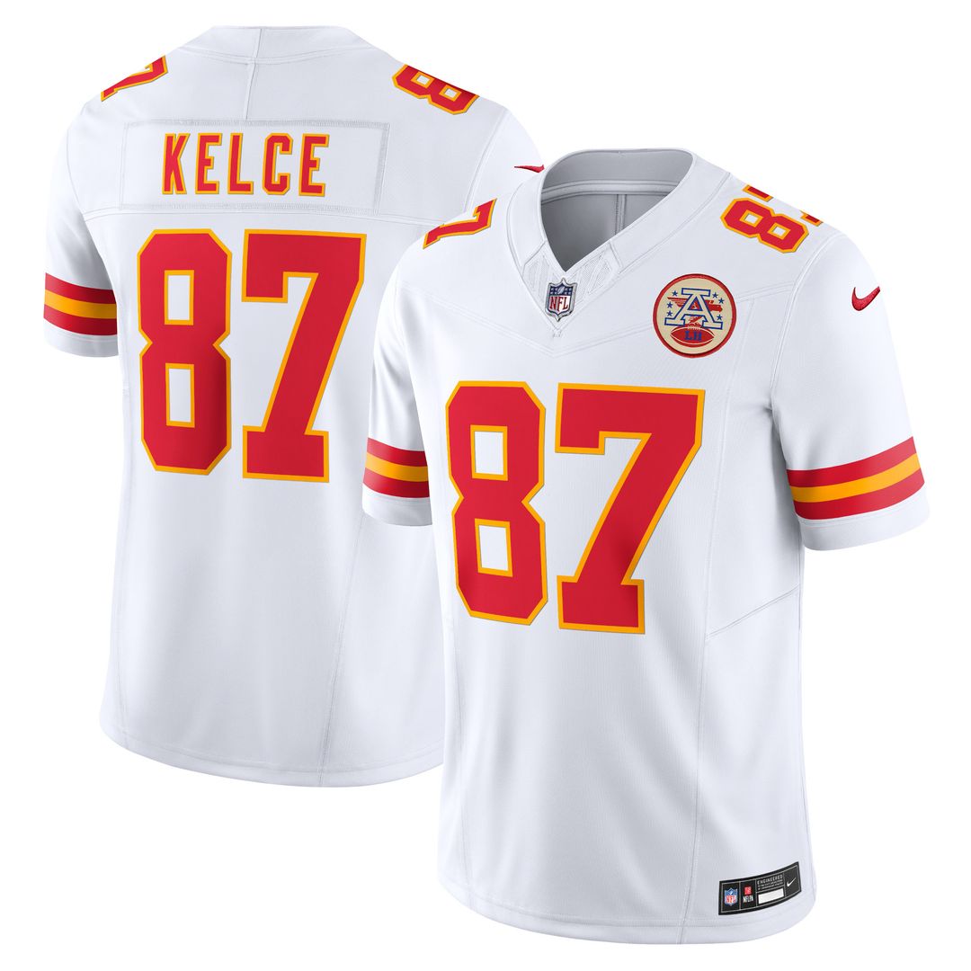 Travis Kelce Kansas City Chiefs Nike Vapor F.U.S.E. Limited Official Jersey - Red