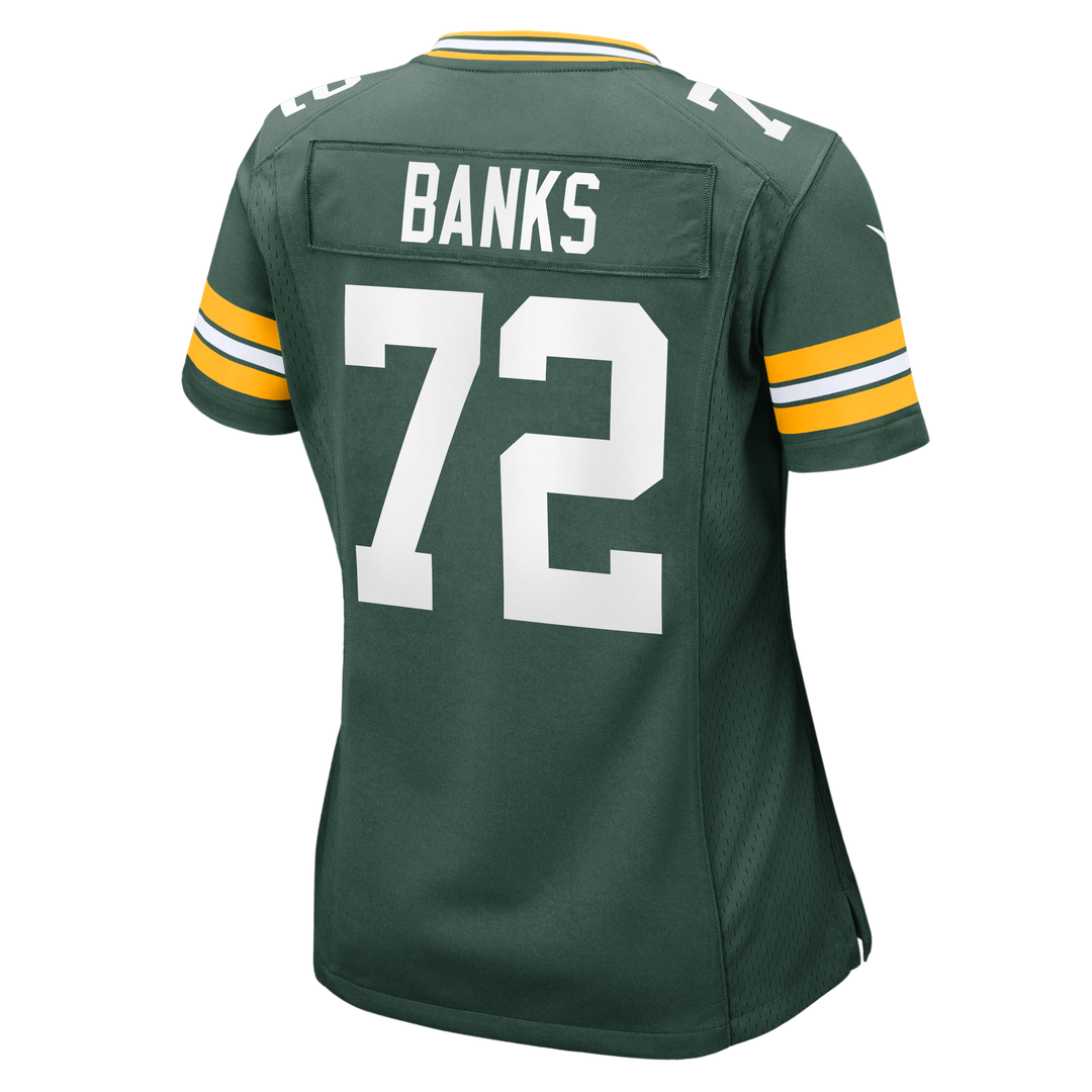 Brant Banks Green Bay Packers Nike Women's Team Game Jersey - Green
