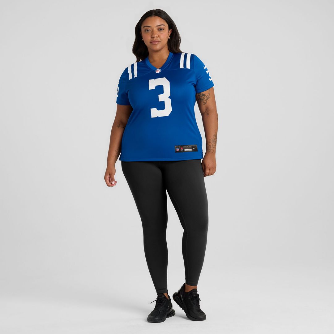 Spencer Shrader Indianapolis Colts Nike Women's Team Game Official Jersey -  Royal