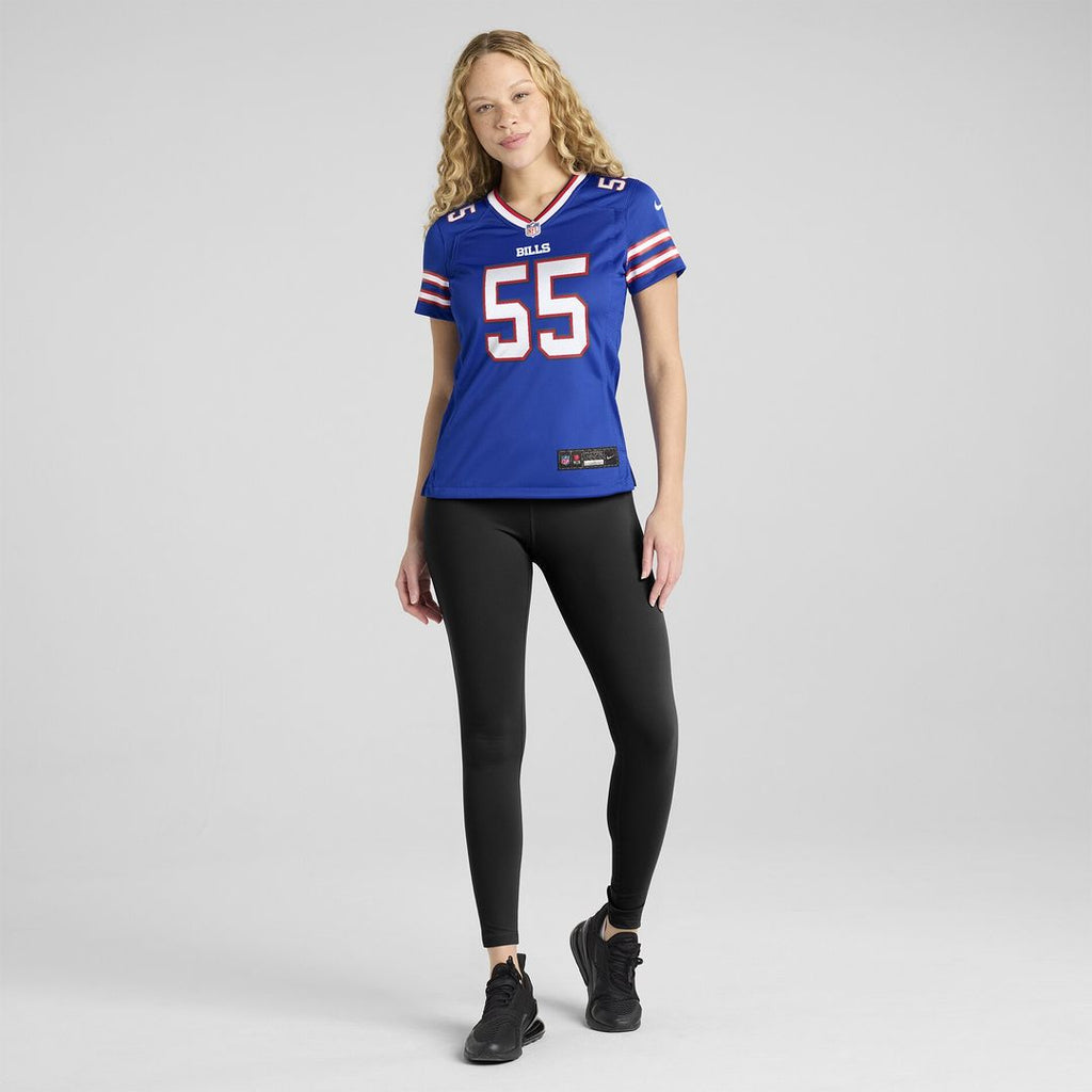 Michael Hoecht Buffalo Bills Nike Women's Team Game Jersey - Royal