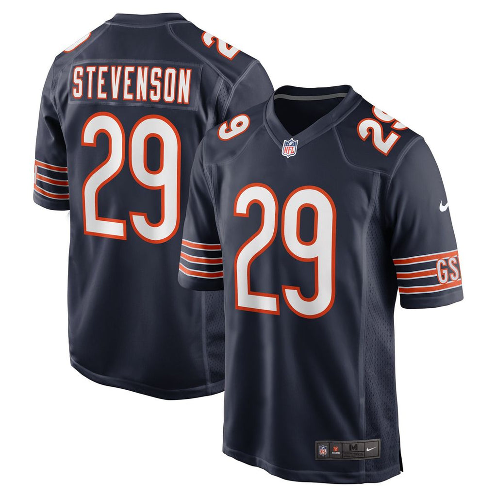 Tyrique Stevenson Chicago Bears Nike Game Jersey - Navy