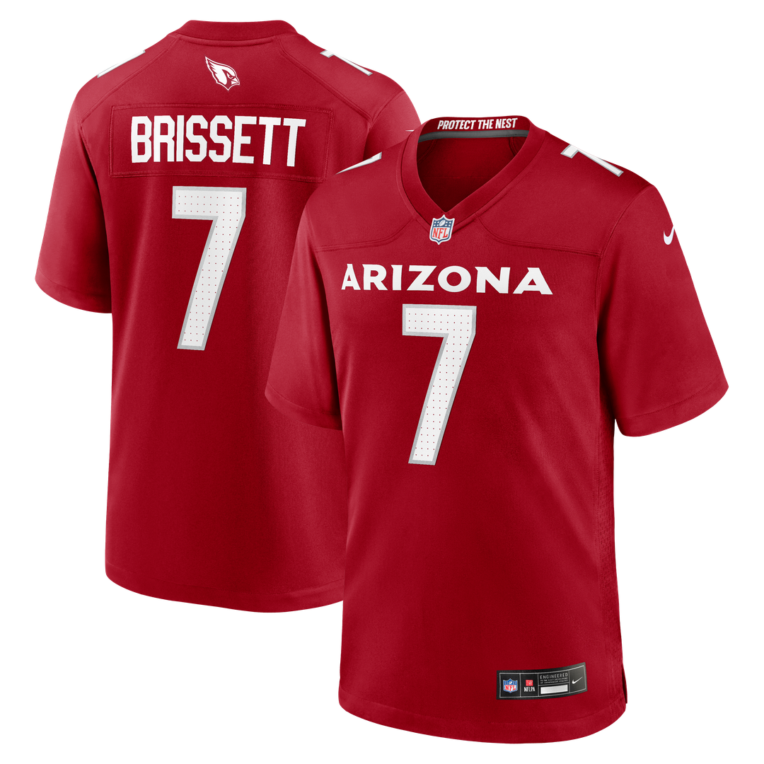 Jacoby Brissett Arizona Cardinals Nike Team Game Official Jersey -  Cardinal