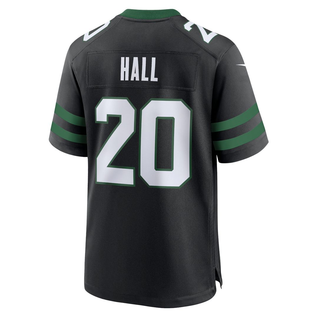Breece Hall New York Jets Nike Alternate Game Official Jersey - Legacy Black