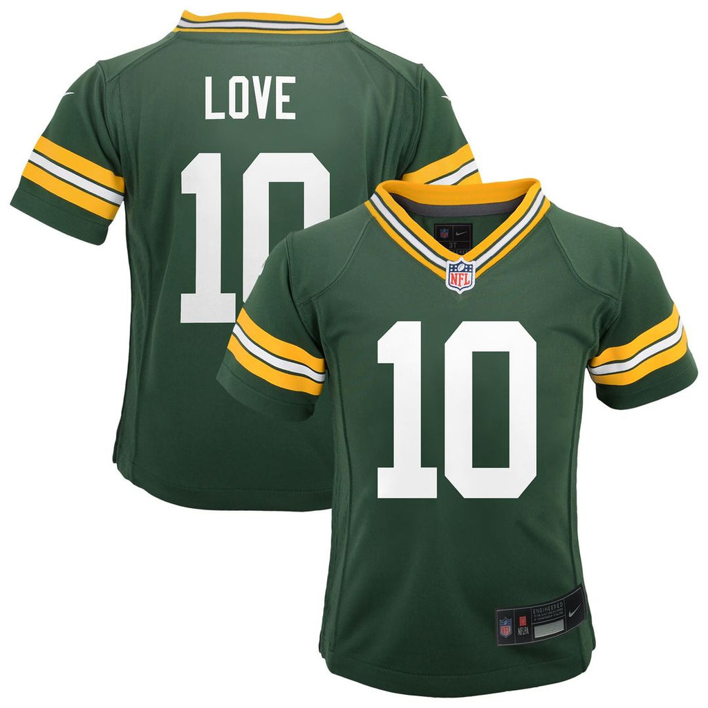 Jordan Love Green Bay Packers Nike Infant Game Official Jersey - Green