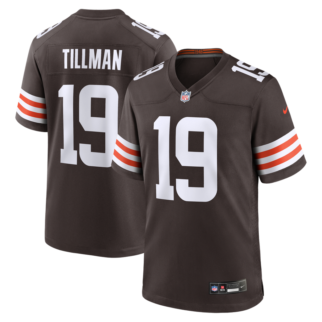 Cedric Tillman Cleveland Browns Nike  Game Official Jersey - Brown