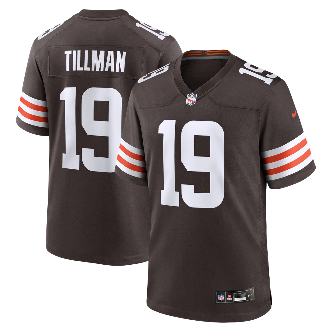 Cedric Tillman Cleveland Browns Nike  Game Official Jersey - Brown