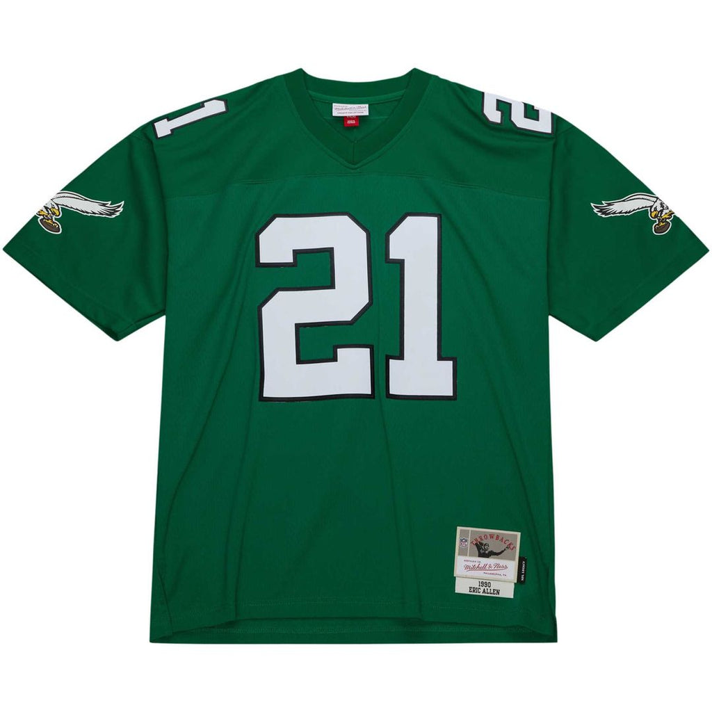 Eric Allen Philadelphia Eagles Mitchell & Ness Legacy Replica Official Jersey - Kelly Green