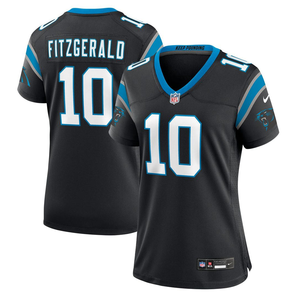Ryan Fitzgerald Carolina Panthers Nike Women's Team Game Jersey - Black