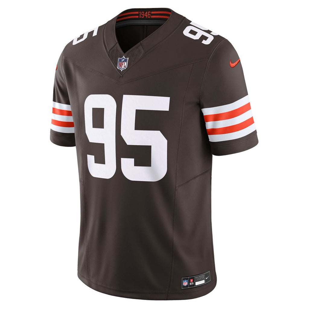 Myles Garrett Cleveland Browns Nike Team Vapor F.U.S.E. Limited Official Jersey - Brown