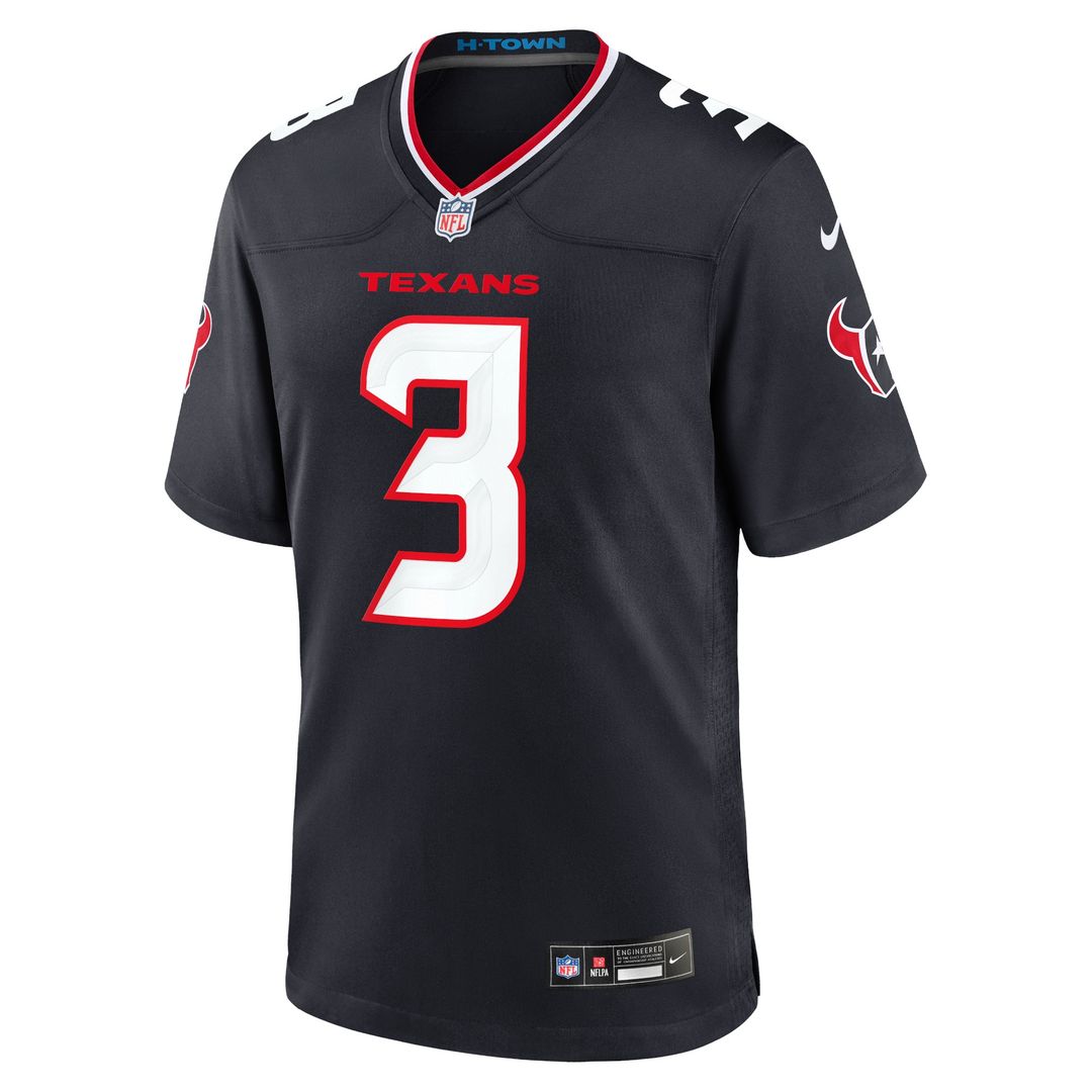 Tank Dell Houston Texans Nike Alternate Game Jersey - Red