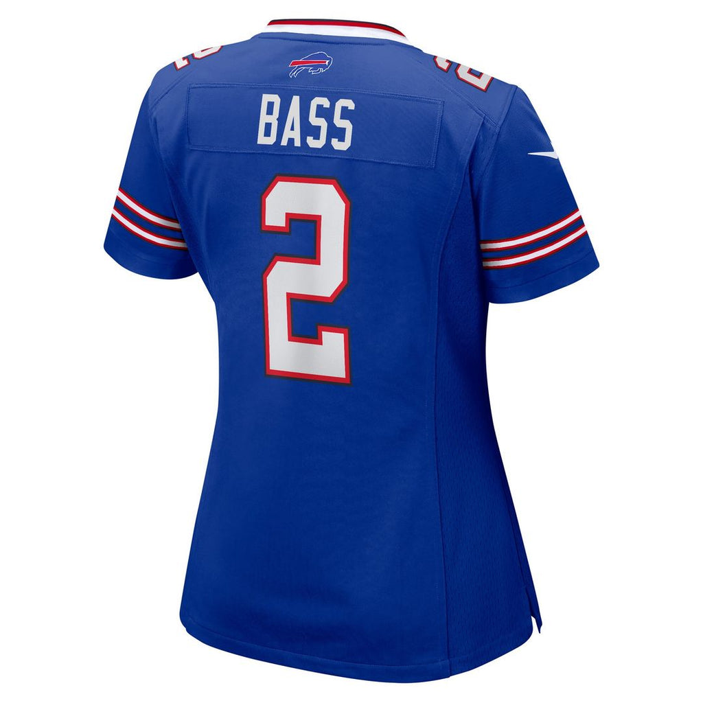 Tyler Bass Buffalo Bills Nike Women's Game Official Jersey - Royal