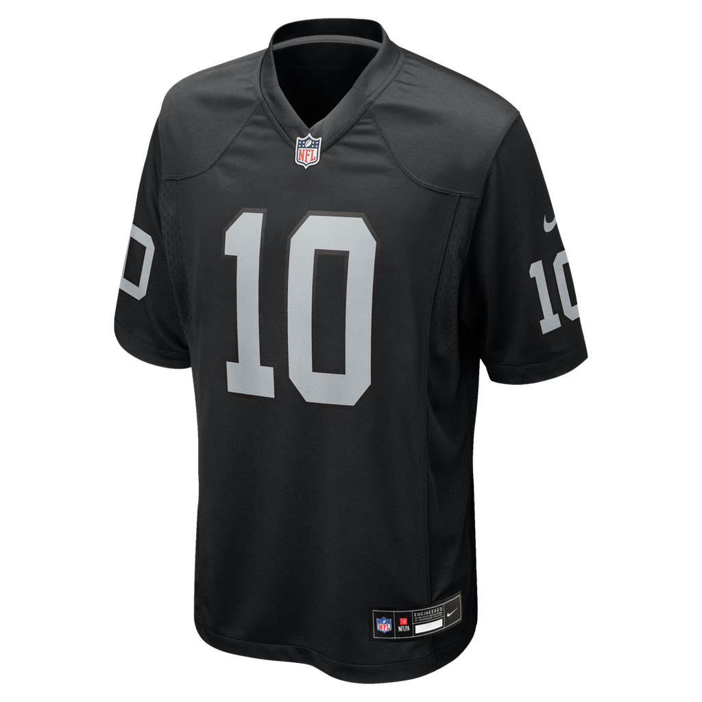 Dont'e Thornton Jr. Las Vegas Raiders Nike Team Game Official Jersey -  Black