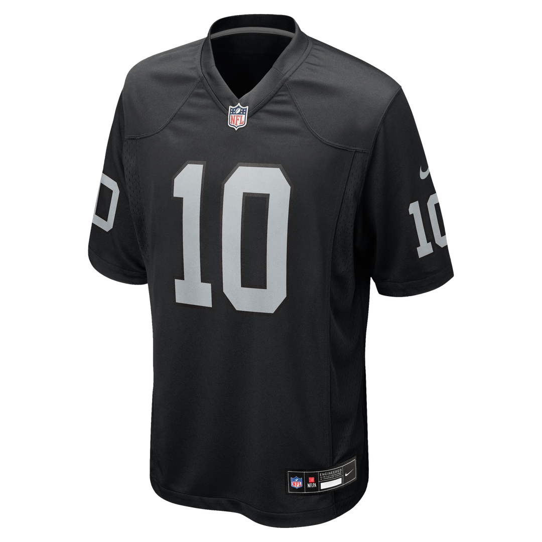 Dont'e Thornton Jr. Las Vegas Raiders Nike Team Game Official Jersey -  Black